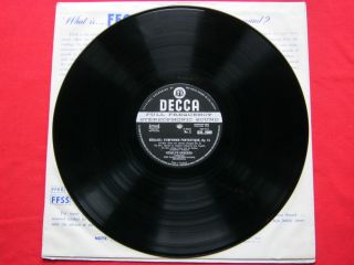 Atauflo Argenta Berlioz Symphonie Fantastique LP Decca SXL2009 EX VG