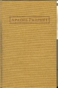 Apache Prophet J L Hefley Oklahoma Territory Poetry HB