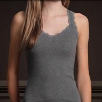 New Hollister HCO Slim Fit Tank Top Lace Trim Womens Cami Size XS