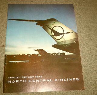 North Central Airlines 1973 Annual Report
