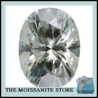 15 Ct Loose Moissanite Oval Charles Colvard 10x8mm
