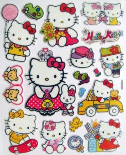 Cheap Cute Hello Kitty Cartoon Stickers Children Room Baby Sticker