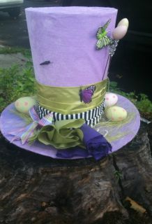 Mad Hatter Alice in Wonderland Party Centerpiece Hat Fancy
