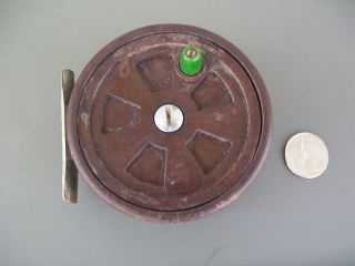 Vintage Weber Henshall 104 Fly Fishing Reel with Line
