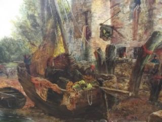 MUSEUM QUALITY Henry John (Harry) Williams Antique Oil Painting