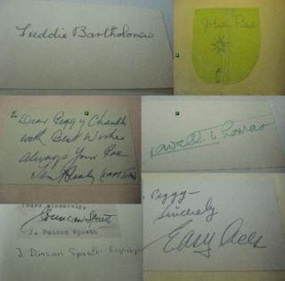 Autograph Book Walt Disney Herbert Hoover J Edgar Amelia Earhart