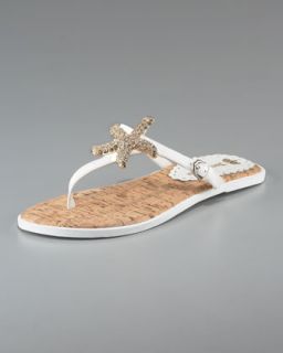 Juicy Couture Frankie Starfish Flat Thong Sandal   