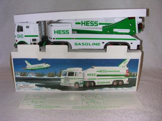 1999 Hess Truck Space Shuttle w Satellite Mint in Box