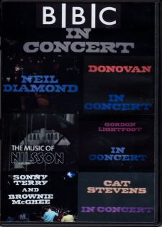  Concert DVD Neil Diamond Donovan Harry Nilsson Cat Stevens More