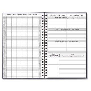 2013 Integrated Weekly & Monthly Planner (+) Schedule
