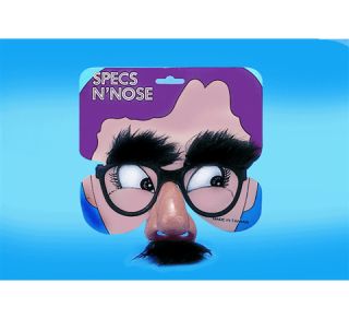 Groucho Glasses Funny Costume Mustache Rubber Nose Joke