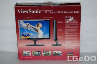 Viewsonic VX1962WM 19 HD Widescreen LCD Monitor as Is