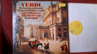 Herbert von Karajan conducts the Berlin Philarmonic Orchestra in these