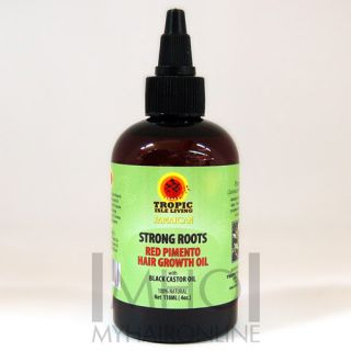  Living Jamaican Strong Roots Red Pimento Hair Growth Oil 4 Oz