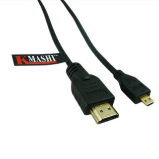 25ft Micro HDMI to HDMI Cable for Motorola Droid x MB810 Sharp SH 07B