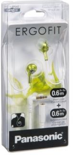 Panasonic RP HJE280 G Inner Ear Earbuds w/Extension (Green