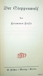 Hesse won the Nobel Prize for Literature in 1946 From the Author of