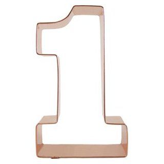 Number 1 Cookie Cutter (Large): Kitchen & Dining