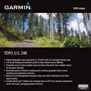 Garmin TOPO U.S. 24K Scale Map   Southwest DVD w/3D Terrain
