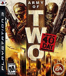 Army of Two The 40th Day   Sony Playstation 3, PS3 Video Game