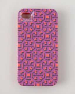 Tory Burch Logo Lattice Hard Shell iPhone 4 Case, Pink   