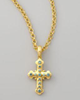 Dogeared Integrated Cross Pendant Necklace   