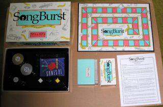 Songburst Complete The Lyric Game 50s 60s Hersh LN