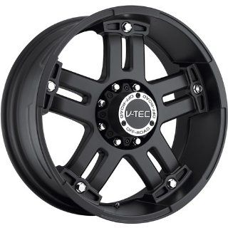 Tec Warlord 20 Matte Black Wheel / Rim 5x5.5 with a 18mm Offset and