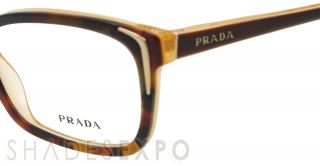 New Prada Eyeglasses VPR 23O Honey Fal 1O1 VPR23O 52mm