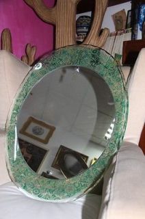 mirror fontana arte 1950 curved glass from italy time left