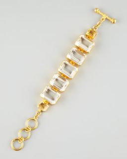 Gold Crystal Bracelet    Gold Crystal Bangle