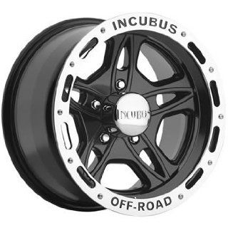 Incubus Off Road 16x8 Black Wheel / Rim 6x5.5 with a  6mm Offset and a