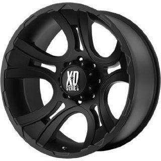 XD XD801 20x9 Black Wheel / Rim 6x5.5 with a 0mm Offset and a 106.25