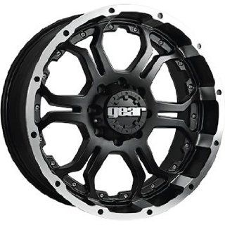 Gear Alloy Recoil 18x9 Black Wheel / Rim 8x6.5 with a 10mm Offset and