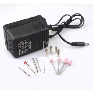 Mini Handheld Electric Drill Electric Grinder Accessaries Set + Power