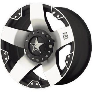 XD XD775 17x8 Machined Black Wheel / Rim 6x135 & 6x5.5 with a 10mm