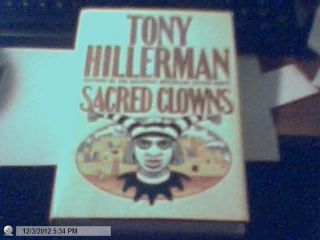  Tony Hillerman Sacred Clowns Book
