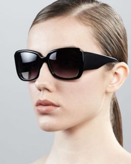 D0G0G Barton Perreira Vreeland Square Sunglasses, Black