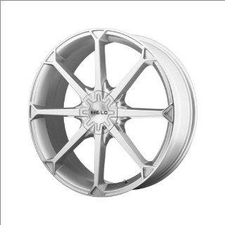 Helo HE870 22x8.5 Silver Wheel / Rim 5x112 & 5x4.5 with a 42mm Offset