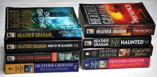 Heather Graham Historical Paranormal Romance Book Lot