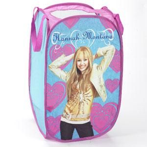 Hannah Montana Official Licensed Laundry Clothes Basket Xmas Stocking