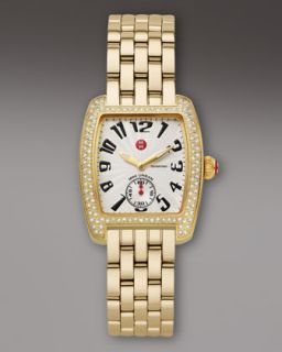 Michele Urban Mini Diamond Gold Watch   Neiman Marcus