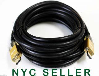 25 FT HDMI CABLE HIGH SPEED WITH ETHERNET 1 4 FOR HDTV WITH LED LIGHT