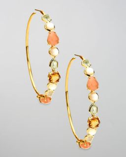 Ippolita Gold Hoop Earrings    Ippolita Gold Loop