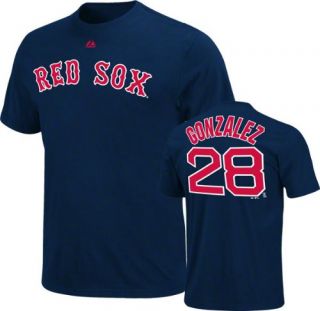  Navy Name and Number Boston Red Sox Youth T Shirt