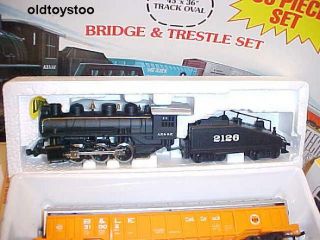 Bachmann HO 40 180T Freight Trainset with Steam Engine Cars Tracka