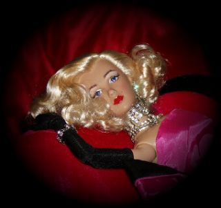 OOAK Marilyn Monroe Doll William Travilla Diamonds Costume