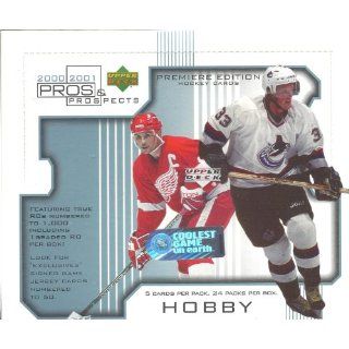 2000 01 Upper Deck Pros & Prospects Hockey Hobby Box: Toys