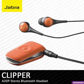  Stereo Music Multipoint Bluetooth Headset Orange 021299168295