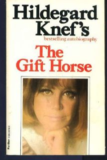 Paperback Hildegard Knef Gift Horse Report on A Life Panther Granada
